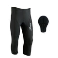 3S SPORTS Women's Cycling 3/4 Tights Padded Shorts Leggings Sportswear Bicycle Bottom Capris Pants for Exercise Bike Riding Running Gym Sports