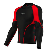 3S SPORTS Men's Thermal Top & Bottom Boys Body Armour Long Sleeve Base Layer Compression Suit Thermals Shirt & Tights Leggings Underwear Set for Workout Skiing Running Hiking Cycling Outdoor Sports
