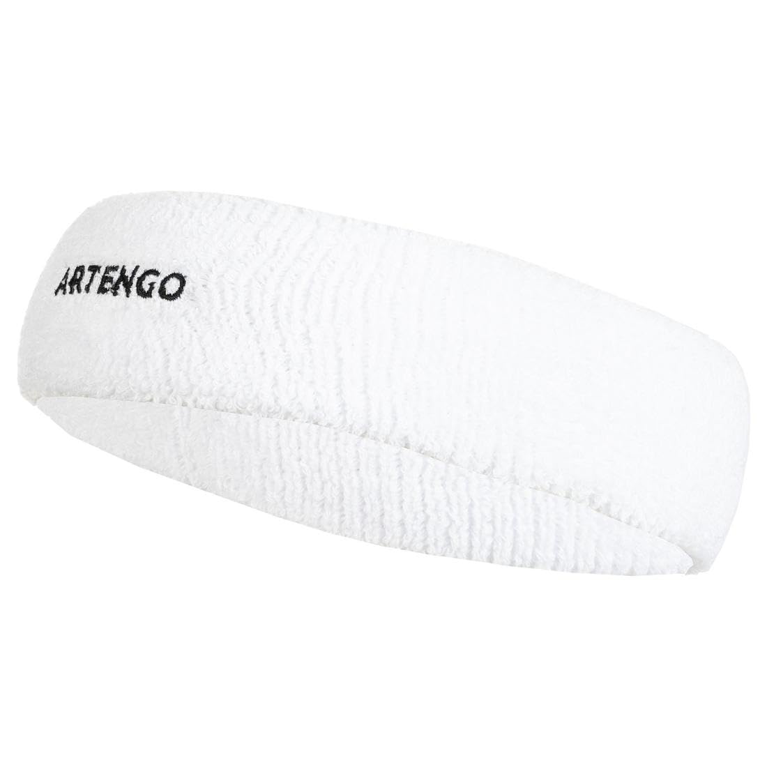Artengo Tennis Headband Sports Sweatband Fitness Head Band (Black)