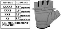 3S Sports CHILDREN KIDS BOYS GIRLS CYCLING PADDED GLOVES BMX BIKE CYCLE BICYCLE GLOVES PINK FLOWER