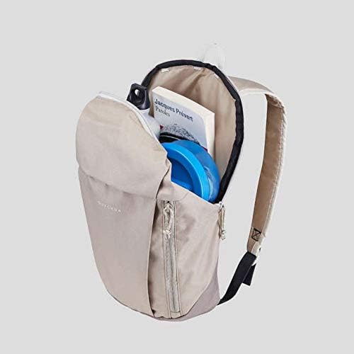 Quechua NH100 hiking rucksack, 10 litres: BEIGE