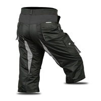 3S Sports Unisex Cycling 3/4 Shorts Mountain MTB Bike Downhill Biking Running Short Pant with Multi Pockets