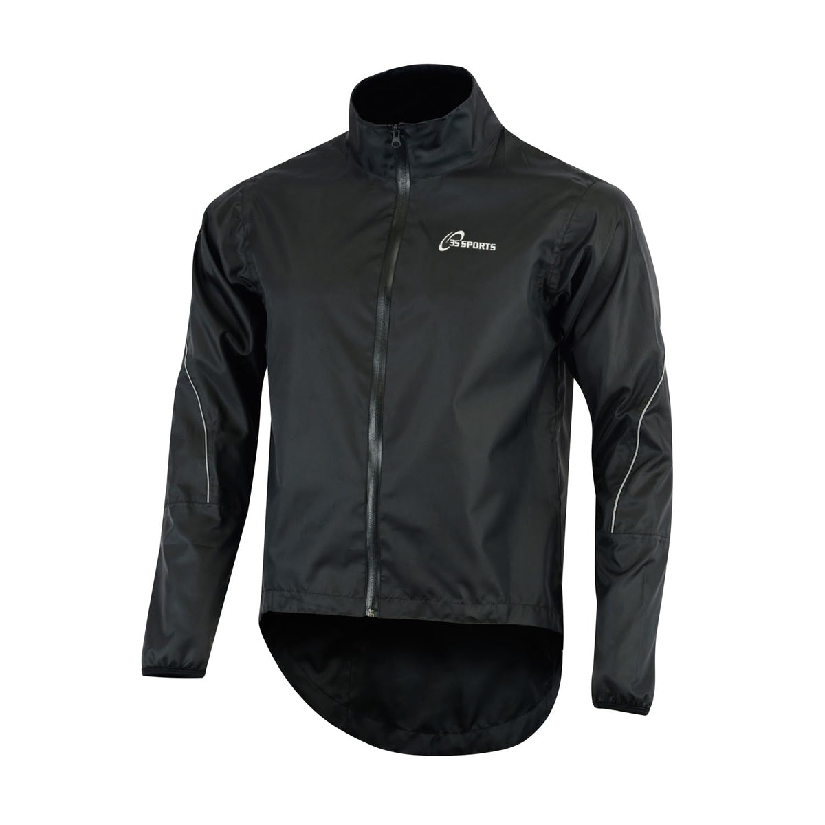 3S SPORTS Men's Cycling Waterproof Rain Jacket High Visibility Running Rain Coat