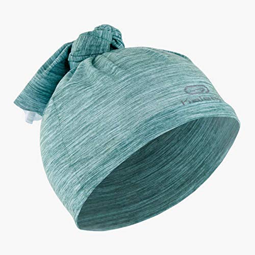 Kalenji MULTIPURPOSE RUNNING HEADBAND - KHAKI/GREEN