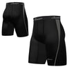3S SPORTS Men's Compression Shorts Base Layer Brief Pant Thermal Running Gym Fitness Yoga Short