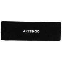 Artengo Tennis Headband Sports Sweatband Fitness Head Band (Black)