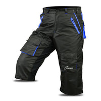 3S Sports Unisex Cycling 3/4 Shorts Mountain MTB Bike Downhill Biking Running Short Pant with Multi Pockets