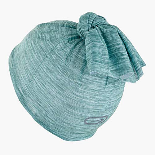 Kalenji MULTIPURPOSE RUNNING HEADBAND - KHAKI/GREEN