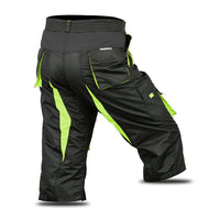 3S Sports Unisex Cycling 3/4 Shorts Mountain MTB Bike Downhill Biking Running Short Pant with Multi Pockets