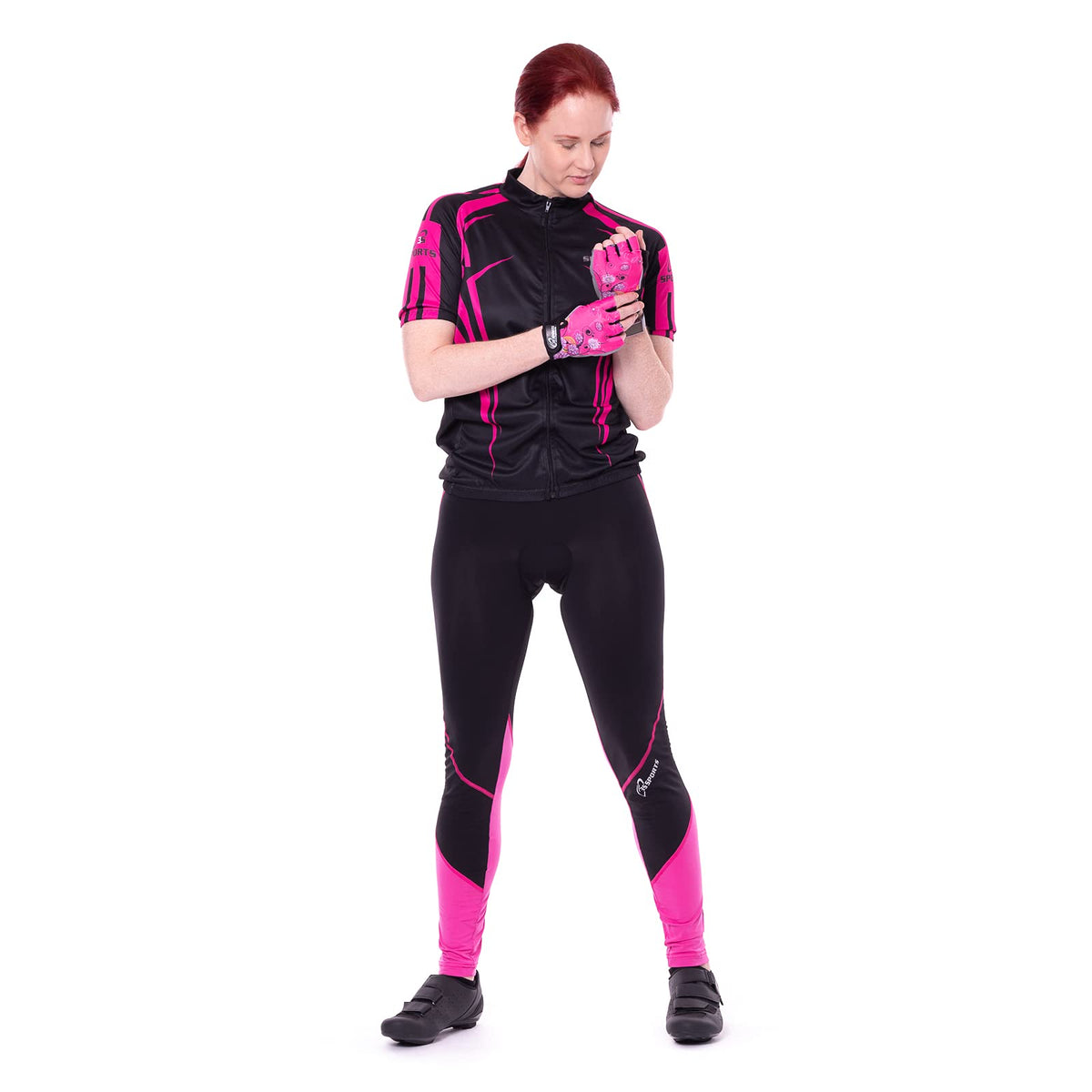 3S Sports Women's Cycling Trousers Cycle Winter Tights Padded Thermal Legging Mountain Bike Trouser Bicycle Pants for Ladies