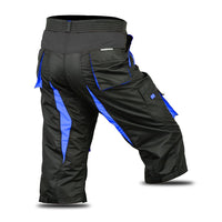 3S Sports Unisex Cycling 3/4 Shorts Mountain MTB Bike Downhill Biking Running Short Pant with Multi Pockets