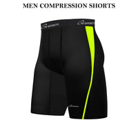 3S SPORTS Men's Compression Shorts Base Layer Brief Pant Thermal Running Gym Fitness Yoga Short