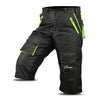 3S Sports Unisex Cycling 3/4 Shorts Mountain MTB Bike Downhill Biking Running Short Pant with Multi Pockets