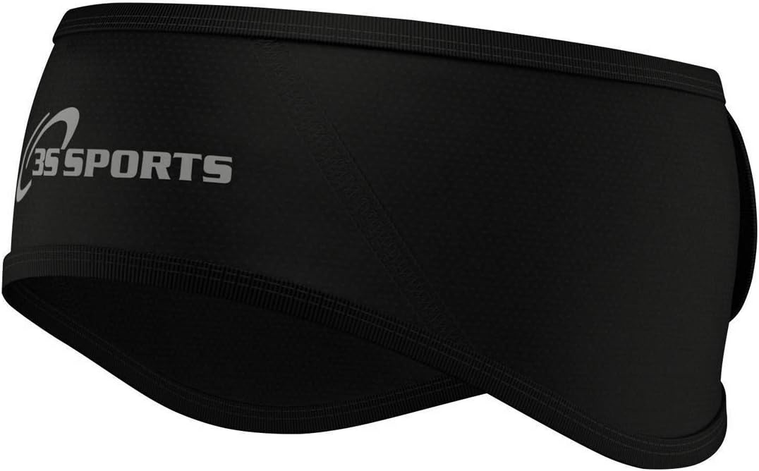 3S SPORTS Men's Cycling Headband Ear Warmer Thermal Windproof One Size Head Band for Running Yoga Biking Outside Sports & Fitness
