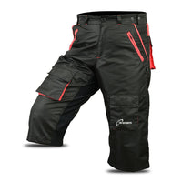 3S Sports Unisex Cycling 3/4 Shorts Mountain MTB Bike Downhill Biking Running Short Pant with Multi Pockets