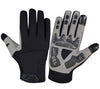 3S Sports Men’s Cycling Gloves Motorbike Full Fingers Windproof Gel Padded Touch Screen MTB Winter Glove For Motorcycle Biking Driving Camping Running Hiking Hunting Outdoor Sports