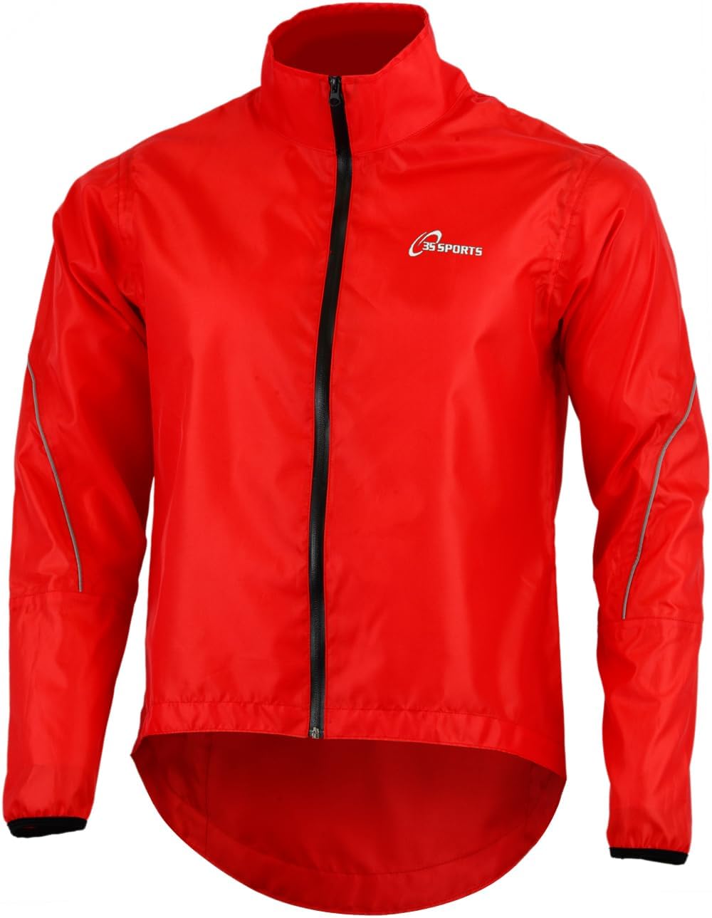 3S SPORTS Men's Cycling Waterproof Rain Jacket High Visibility Running Rain Coat