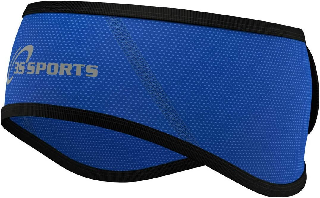 3S SPORTS Men's Cycling Headband Ear Warmer Thermal Windproof One Size Head Band for Running Yoga Biking Outside Sports & Fitness