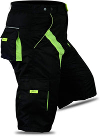 3S Sports Mens Cycling Shorts Coolmax Padded Liner Multi Pockets Short Pants for Off Road Cycling Biking Running Hiking Gym Outdoor Sports