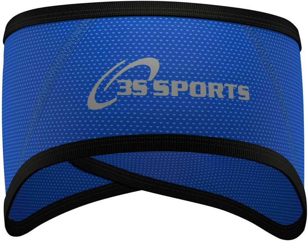 3S SPORTS Men's Cycling Headband Ear Warmer Thermal Windproof One Size Head Band for Running Yoga Biking Outside Sports & Fitness