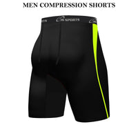 3S SPORTS Men's Compression Shorts Base Layer Brief Pant Thermal Running Gym Fitness Yoga Short