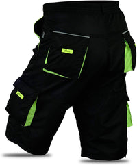 3S Sports Mens Cycling Shorts Coolmax Padded Liner Multi Pockets Short Pants for Off Road Cycling Biking Running Hiking Gym Outdoor Sports