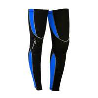 3S Sports Men's Legwarmers Cycling Winter Thermal Roubaix Knee Leg Warmer With Reflective Logo For Running Basketball Football Gym Yoga Fitness Sports