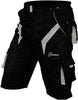 3S Sports Mens Cycling Shorts Coolmax Padded Liner Multi Pockets Short Pants for Off Road Cycling Biking Running Hiking Gym Outdoor Sports