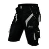 3S Sports Mens Cycling Shorts Coolmax Padded Liner Multi Pockets Short Pants for Off Road Cycling Biking Running Hiking Gym Outdoor Sports