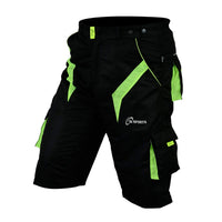 3S Sports Mens Cycling Shorts Coolmax Padded Liner Multi Pockets Short Pants for Off Road Cycling Biking Running Hiking Gym Outdoor Sports
