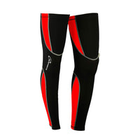 3S Sports Men's Legwarmers Cycling Winter Thermal Roubaix Knee Leg Warmer With Reflective Logo For Running Basketball Football Gym Yoga Fitness Sports