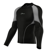 3S SPORTS Men's Thermal Top & Bottom Boys Body Armour Long Sleeve Base Layer Compression Suit Thermals Shirt & Tights Leggings Underwear Set for Workout Skiing Running Hiking Cycling Outdoor Sports