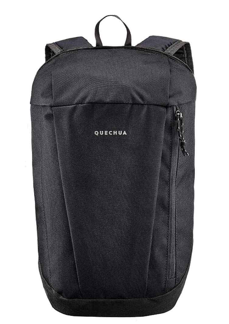 Quechua NH100 hiking rucksack, 10 litres., Black (Black) - PLYR