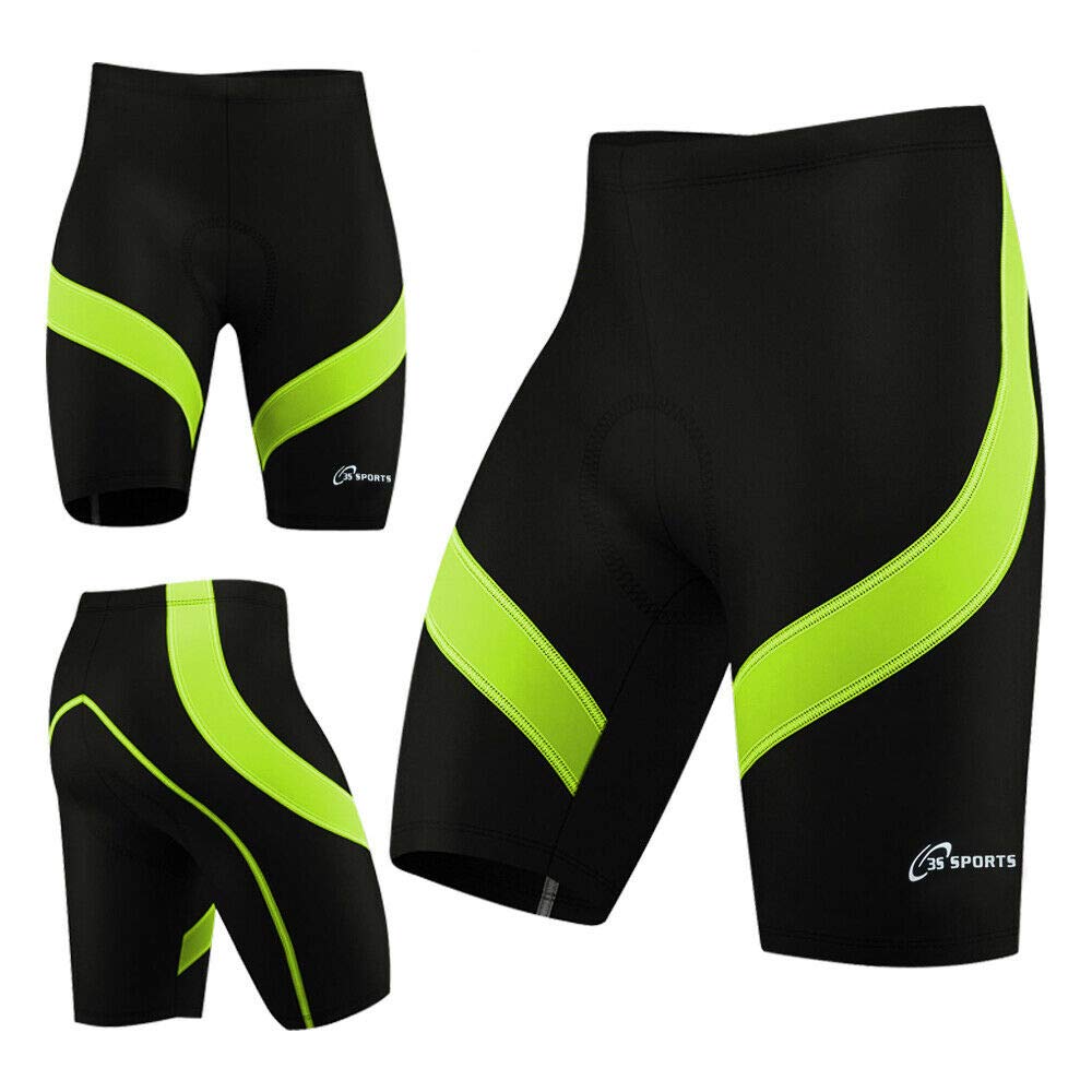 Mens Cycling Shorts Coolmax Anti-Bac Padding Lightweight Cycle Short