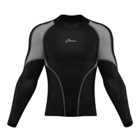 3S SPORTS Men's Thermal Top & Bottom Boys Body Armour Long Sleeve Base Layer Compression Suit Thermals Shirt & Tights Leggings Underwear Set for Workout Skiing Running Hiking Cycling Outdoor Sports