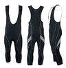 3S Sports Men's Cycling Bib Shorts Bike Tights Coolmax Padded 3/4 Bibs with Reflective Logo for Biking Sports Racing