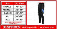3S Sports Men's Cycling Tights Padded Thermal Legging Winter Cold Wear Trouser Long Pants for Cyclist Riding Sports Biking Running