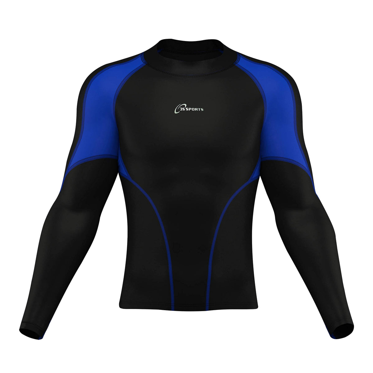 3S SPORTS Men's Thermal Top & Bottom Boys Body Armour Long Sleeve Base Layer Compression Suit Thermals Shirt & Tights Leggings Underwear Set for Workout Skiing Running Hiking Cycling Outdoor Sports