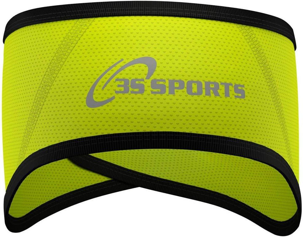 3S SPORTS Men's Cycling Headband Ear Warmer Thermal Windproof One Size Head Band for Running Yoga Biking Outside Sports & Fitness