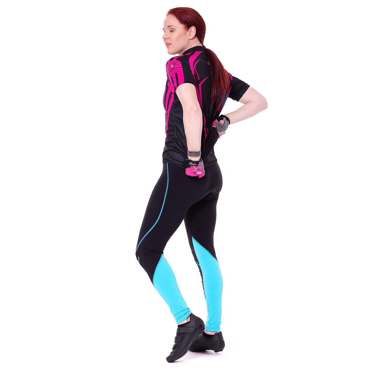 3S Sports Women's Cycling Trousers Cycle Winter Tights Padded Thermal Legging Mountain Bike Trouser Bicycle Pants for Ladies
