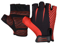 3S Sports Kids Boy's Girl's Cycling Gloves Padded Half Finger Glove Fingerless Sportswear Mitten for Cycling Skating Biking Running Ridding Outdoor Sport