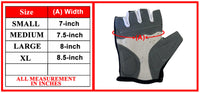 3S SPORTS Men's Cycling Gloves Gel Padded Bicycle Fingerless Half Finger Cycle Bike Gloves