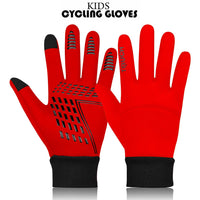 3S SPORTS Kids Children Boys Girls Cycling Winter Gloves Warm Gloves Touch Screen Anti-slip Thermal Gloves