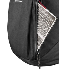 Quechua NH100 hiking rucksack, 10 litres., Black (Black) - PLYR