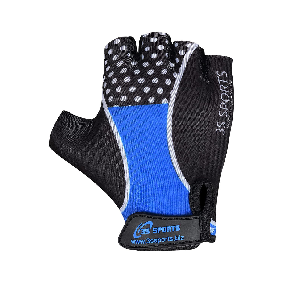 3S Sports Kids Padded Cycling Gloves Half Finger Mountain Bike Road MTB Biker Glove Cycle Bicycle BMX Riding Sports Outdoor Activities Sportswear Mitten for Boys and Girls