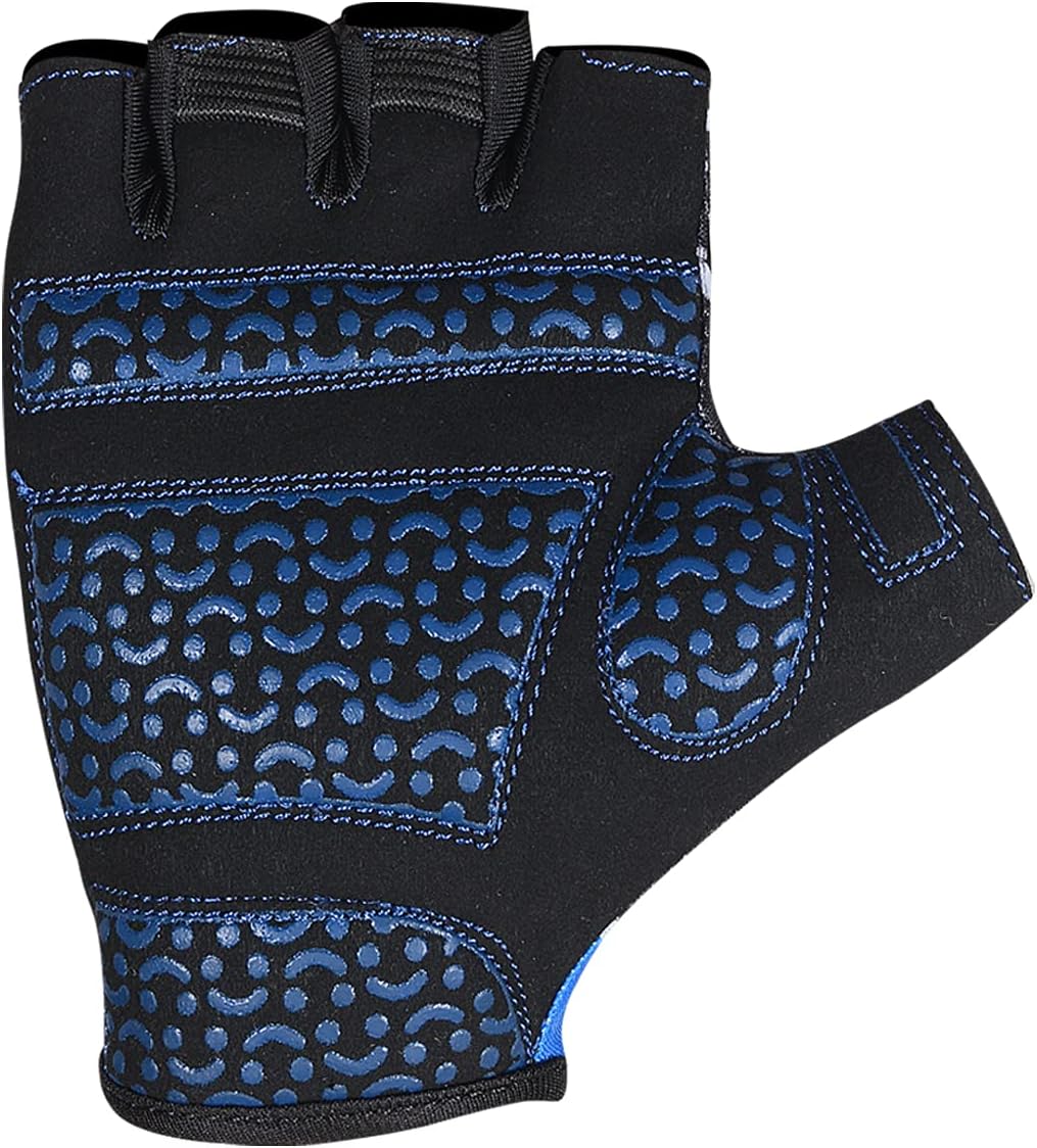 3S Sports Kids Padded Cycling Gloves Half Finger Mountain Bike Road MTB Biker Glove Cycle Bicycle BMX Riding Sports Outdoor Activities Sportswear Mitten for Boys and Girls