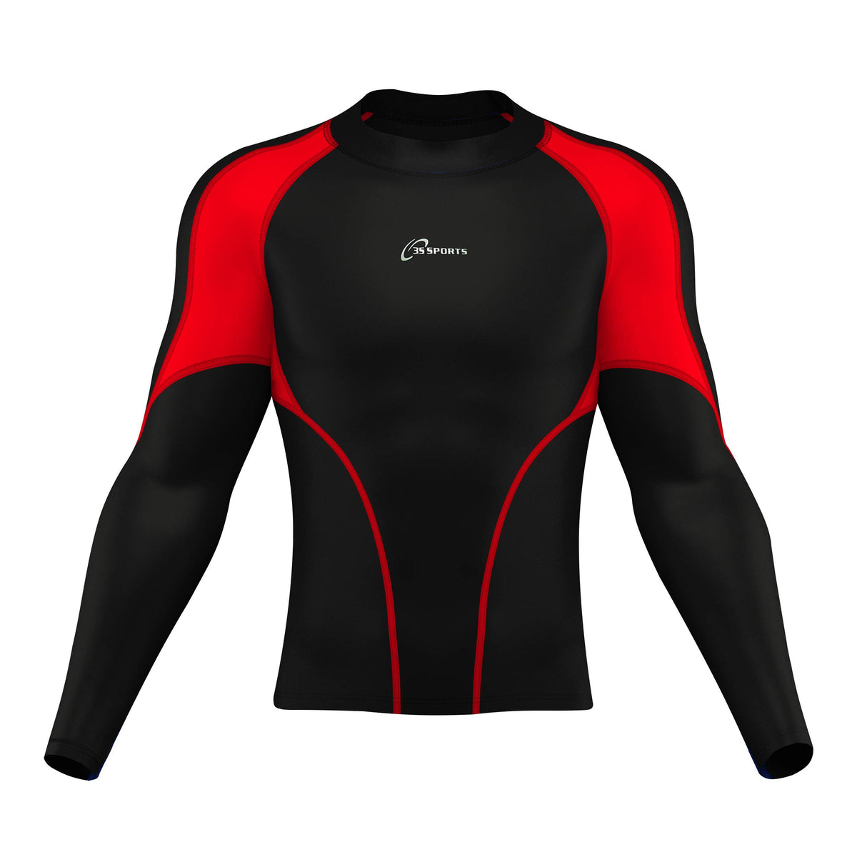 3S SPORTS Men's Thermal Top & Bottom Boys Body Armour Long Sleeve Base Layer Compression Suit Thermals Shirt & Tights Leggings Underwear Set for Workout Skiing Running Hiking Cycling Outdoor Sports