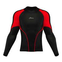 3S SPORTS Men's Thermal Top & Bottom Boys Body Armour Long Sleeve Base Layer Compression Suit Thermals Shirt & Tights Leggings Underwear Set for Workout Skiing Running Hiking Cycling Outdoor Sports