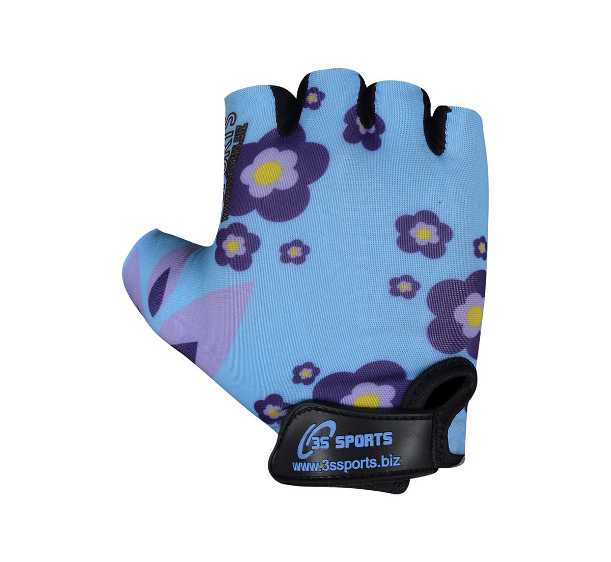 3S Sports Kids Boy's Girl's Cycling Gloves Mountain Bike Half Finger Bicycle Padded Glove Sportswear Mittens For Road Riding Biking & Outdoor Sports