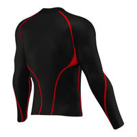 3S SPORTS Men's Thermal Top & Bottom Boys Body Armour Long Sleeve Base Layer Compression Suit Thermals Shirt & Tights Leggings Underwear Set for Workout Skiing Running Hiking Cycling Outdoor Sports
